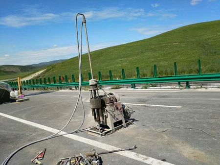 大通公路地基基础注浆加固